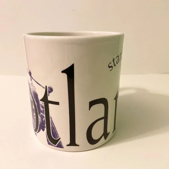 2002 Starbucks Scotland Collector Series City Mug Oversized 20oz Coffee Cup - Picture 4 of 13